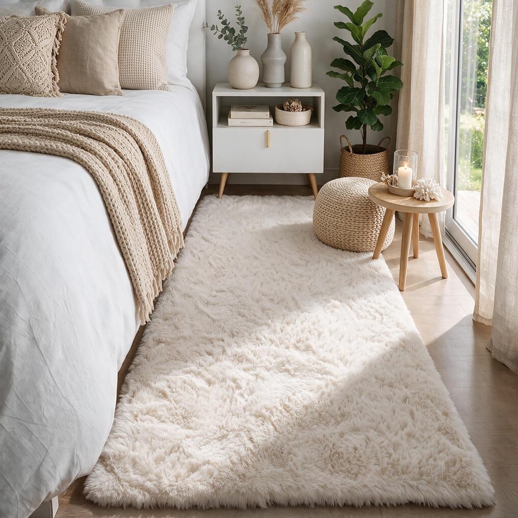 Detalle de PAGISOFE Shaggy Runner Rug 2' x 6