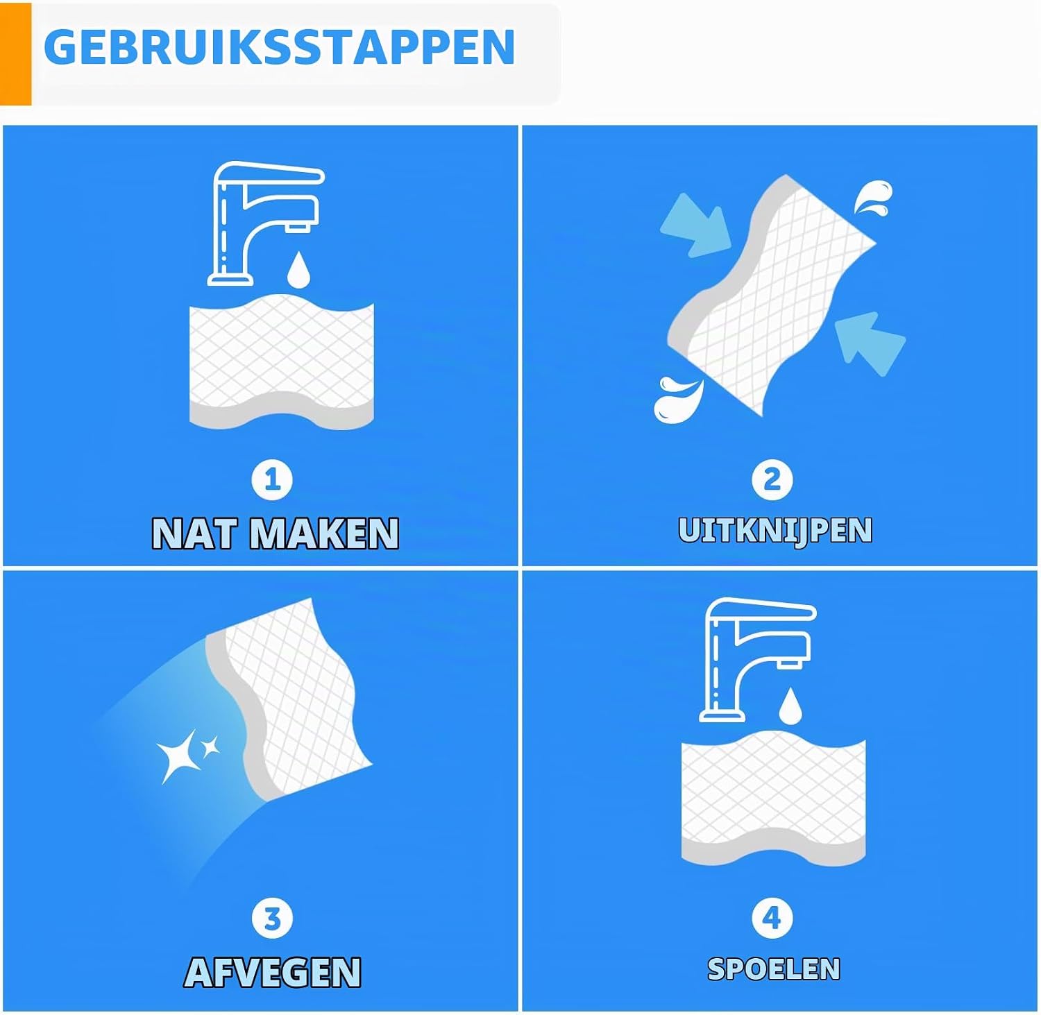 Thumbnail 5 de Surfela SF-DE6 melaminespons, 2,5 keer hogere dichtheid, set van 6