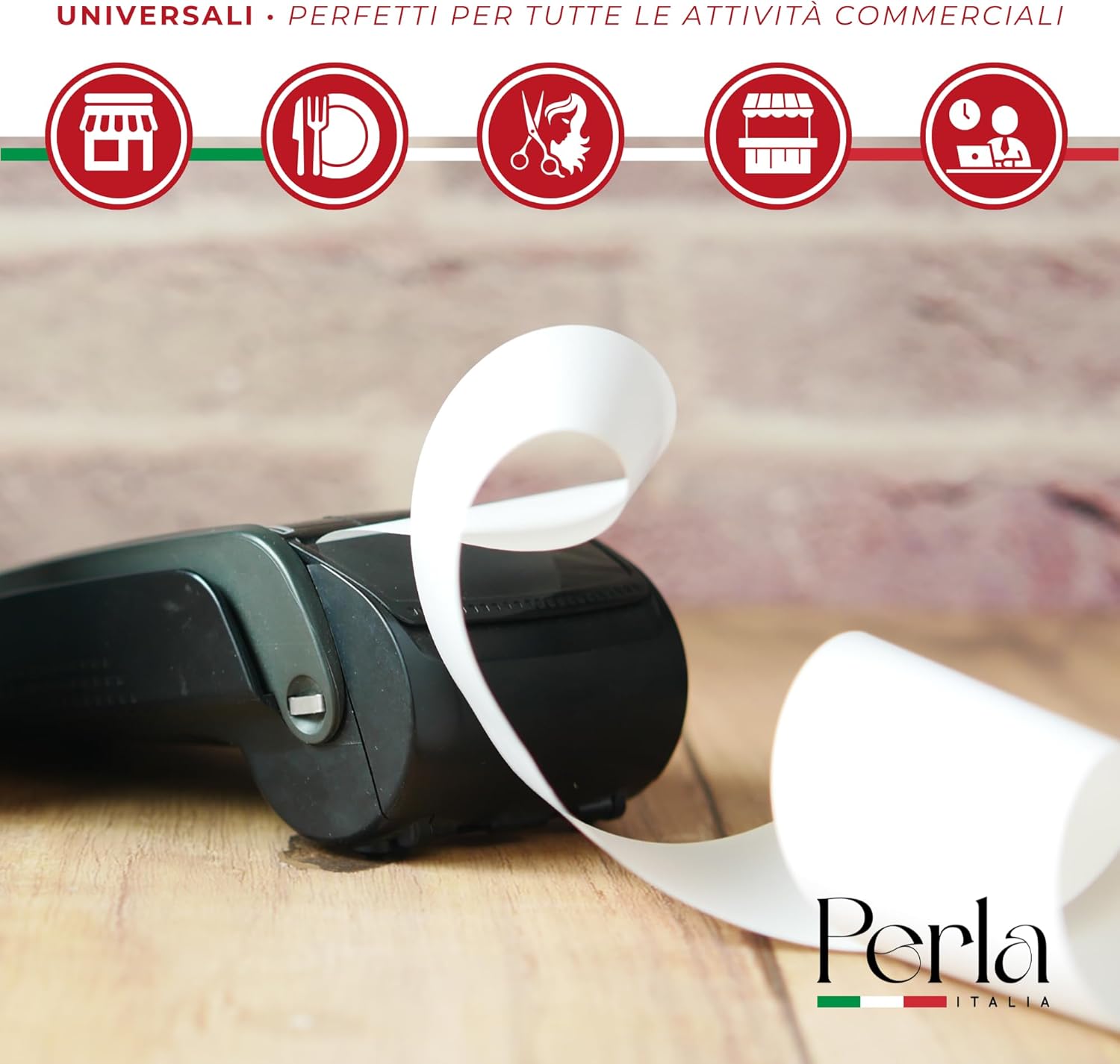 Thumbnail 4 de Perla 10 rotoli termici 57 mm 🧾