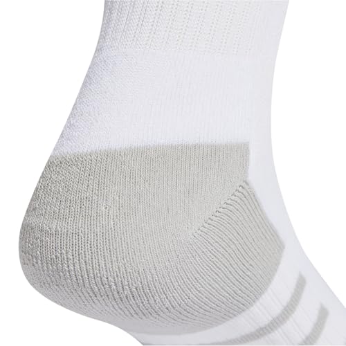 Detalle de adidas Essentials Climacool Crew, calcetines unisex de largo clásico, 3 pares, 42-45