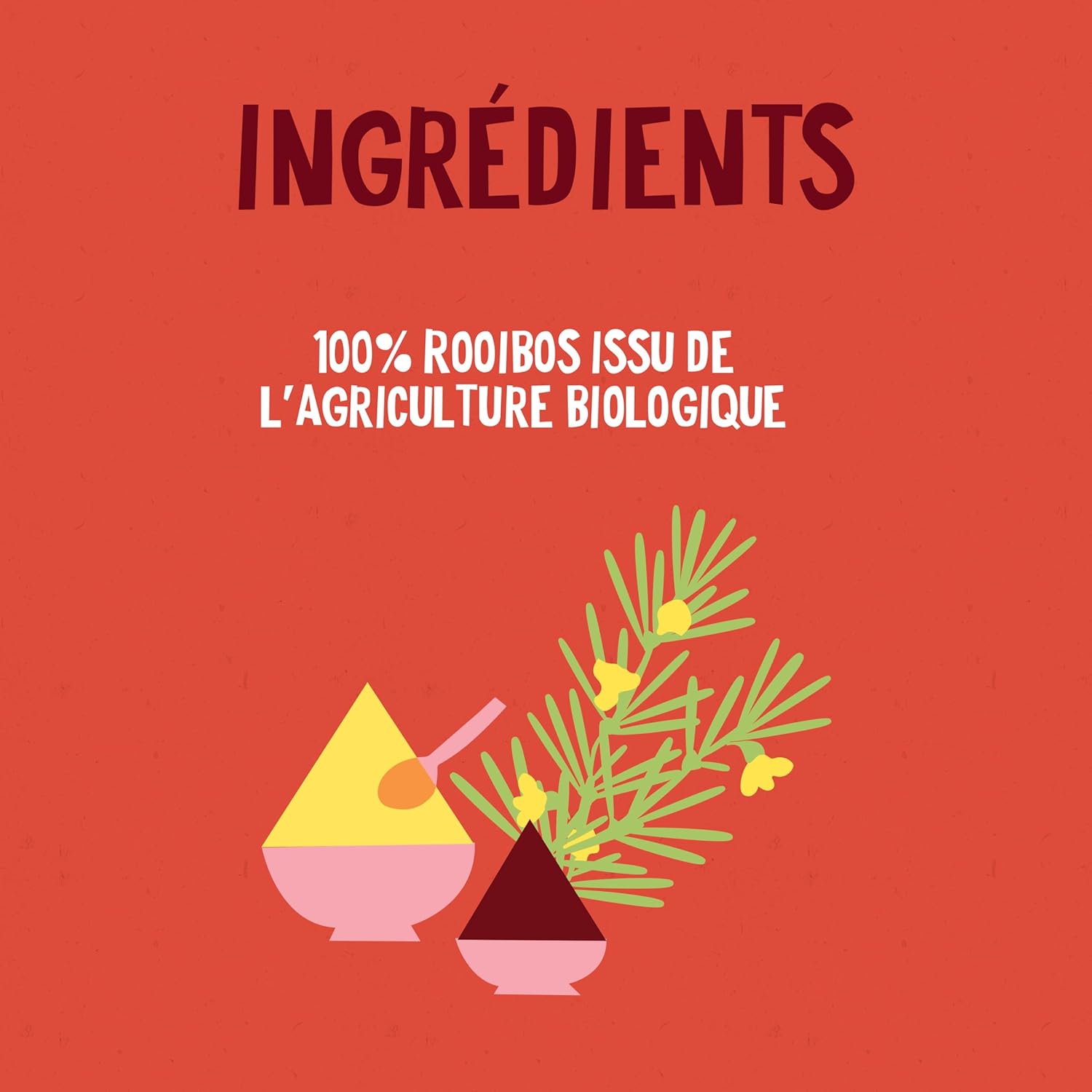 Detalle de ALTER ECO Infusion Rooibos Épices — Lot de 6 boîtes de 20 sachets bio et équitable