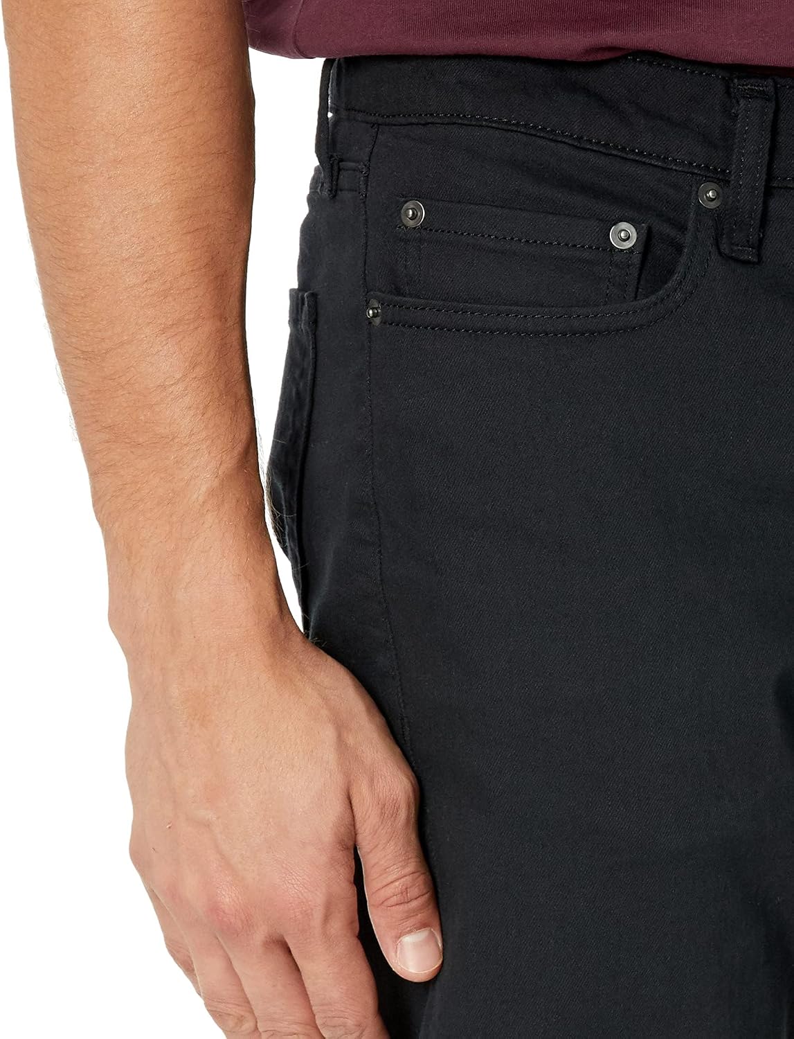 Detalle de Amazon Essentials Herren Stretchjeans 19,7 cm