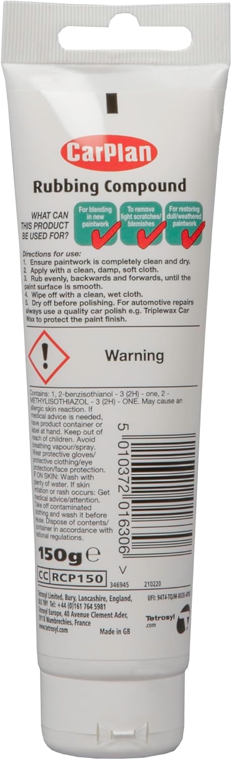Thumbnail 1 de Tetrosyl RCP150 Rubbing Compound