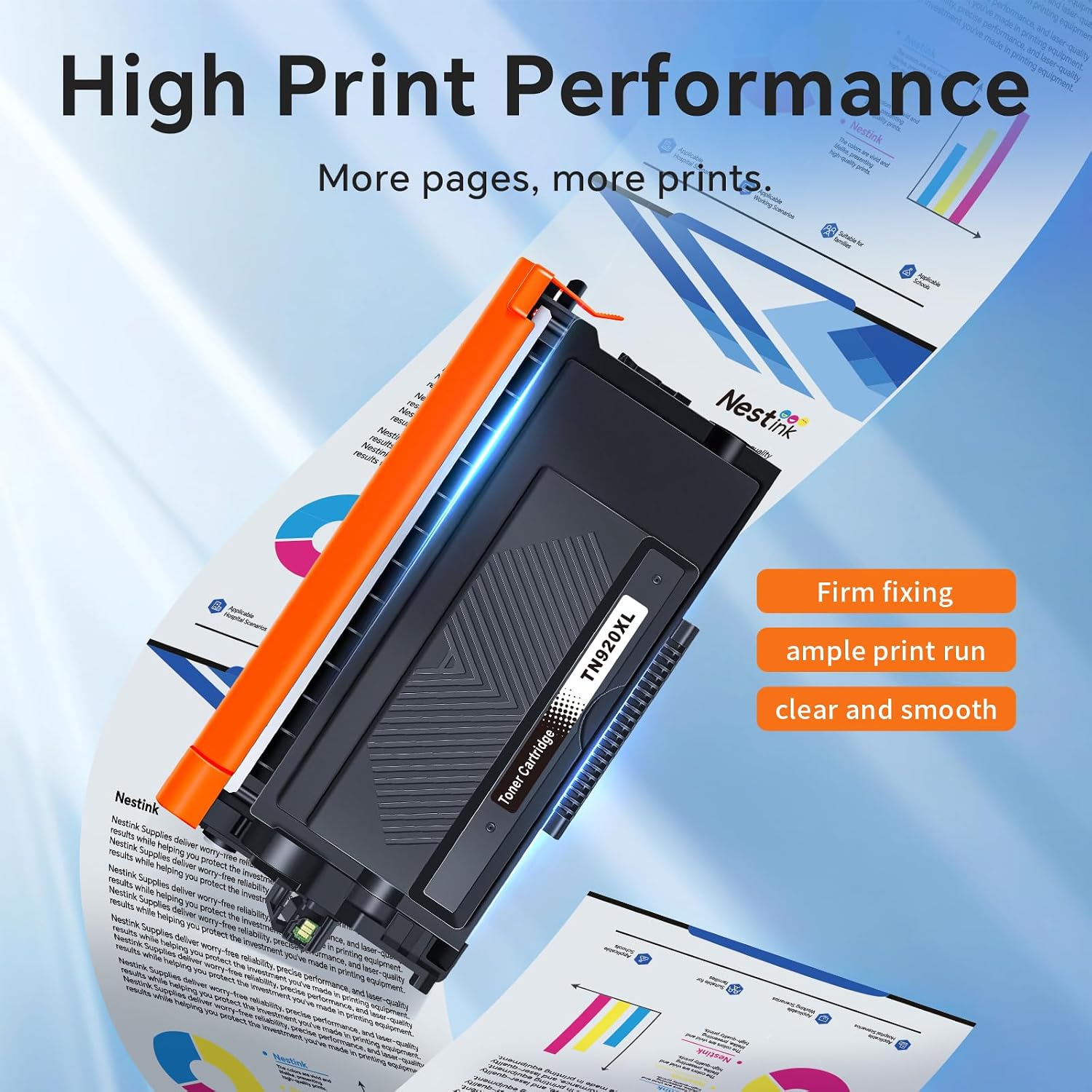 Thumbnail 3 de Nestink TN920XL High-Yield Black Toner Cartridge 2-Pack for Brother Printers