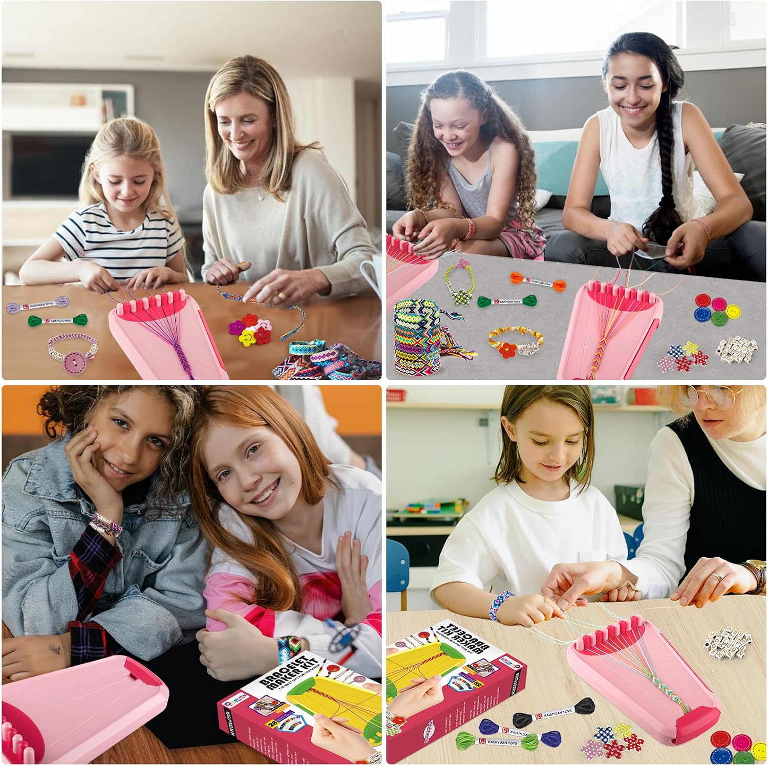 Detalle de Friendship bracelet making kit for kids