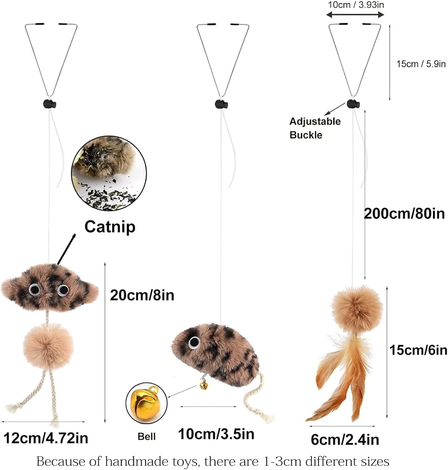 Thumbnail 3 de Aidiyapet Cat Toy for Indoor Cats 🐈⬛