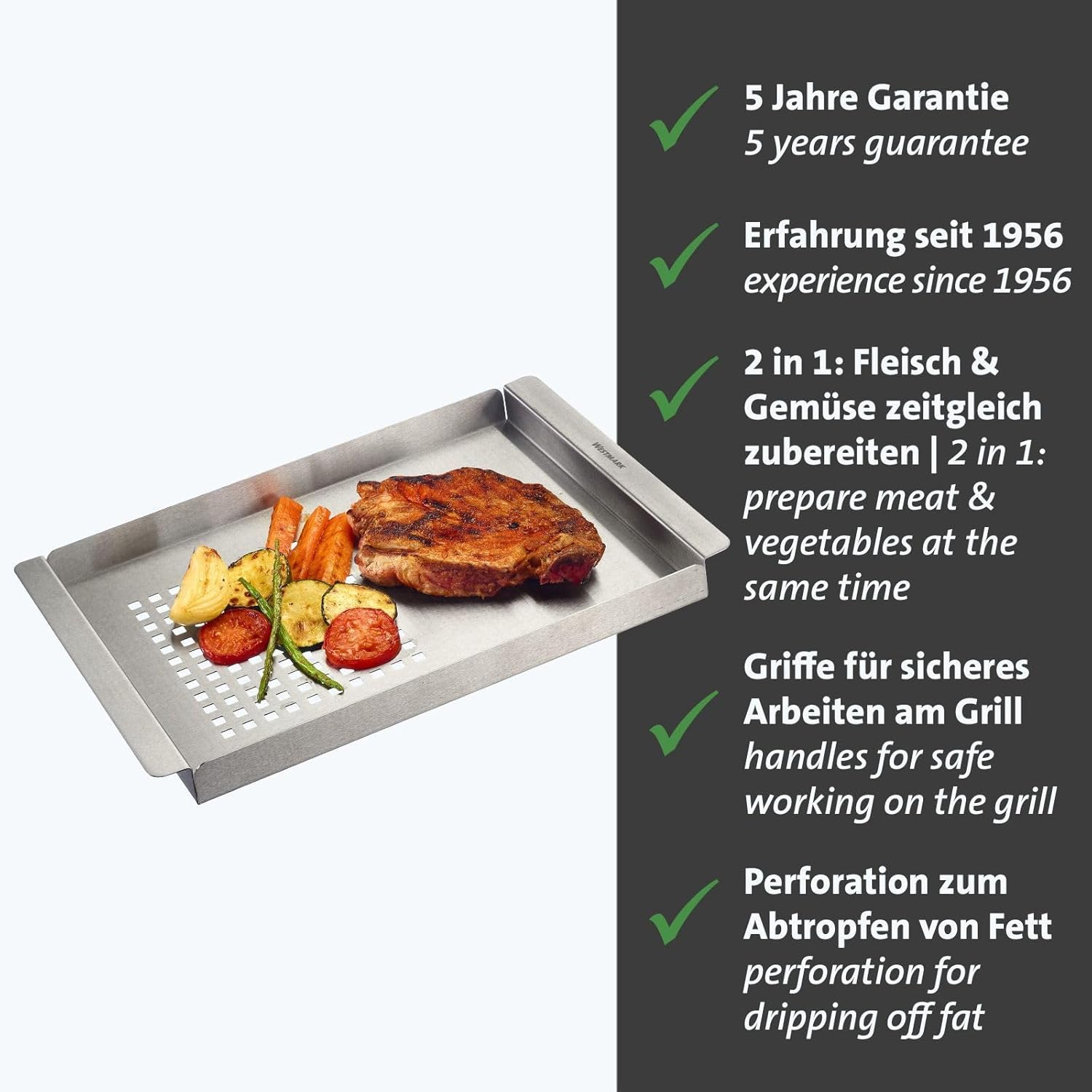 Detalle 1 de Westmark Grillschale 2 in 1