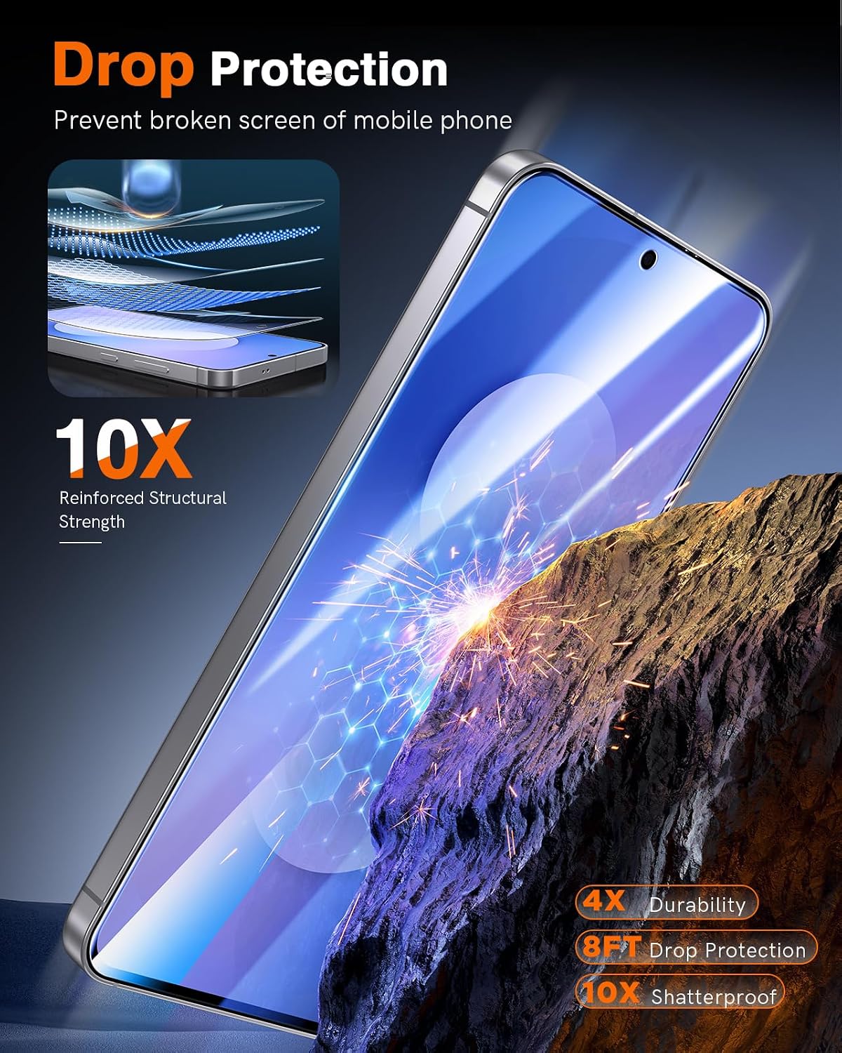 Detalle de LK Panzerglas für Samsung Galaxy S25 FE 2 Stück
