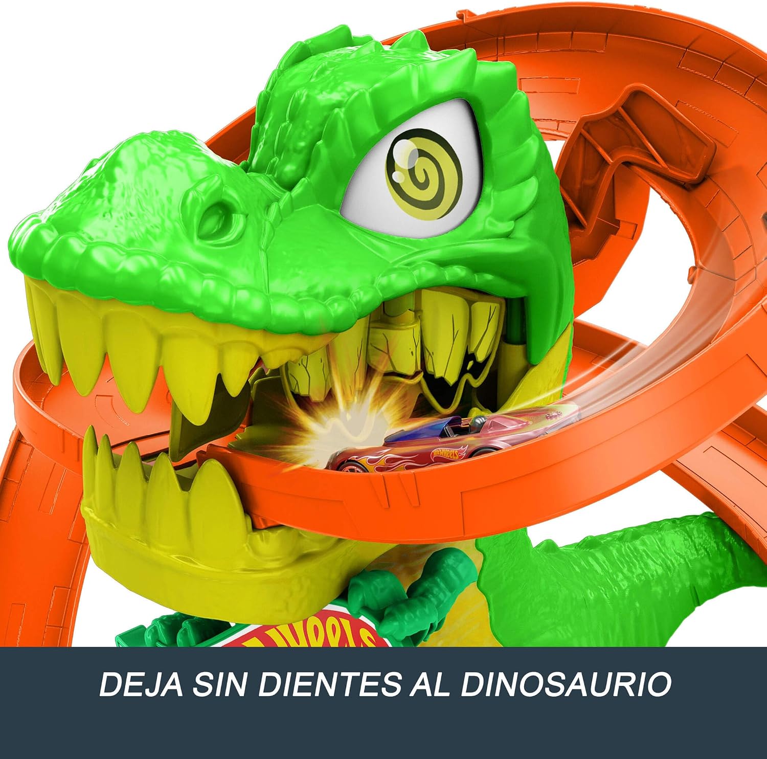 Detalle 1 de Hot Wheels T-Rex Batalla en llamas Conjunto