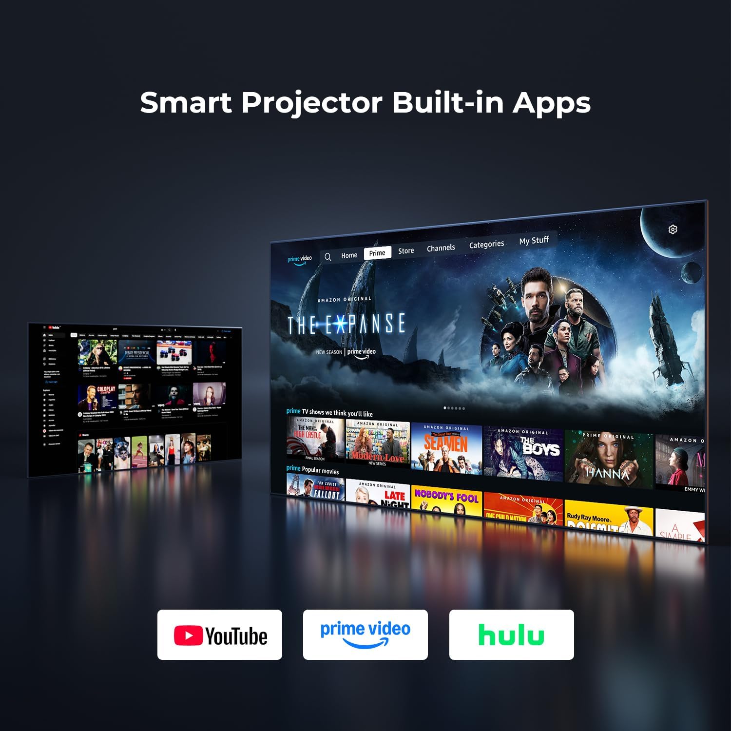 Detalle de Mini Projector with 1080P HD