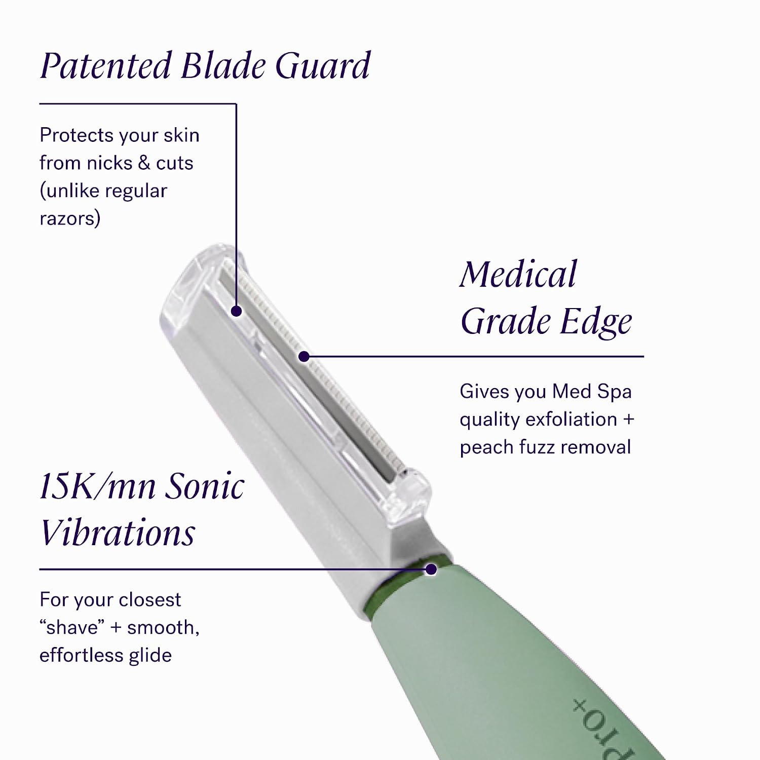 Thumbnail 5 de Michael Todd Beauty Sonicsmooth Dermaplane Razor — 8 Weeks 🪒