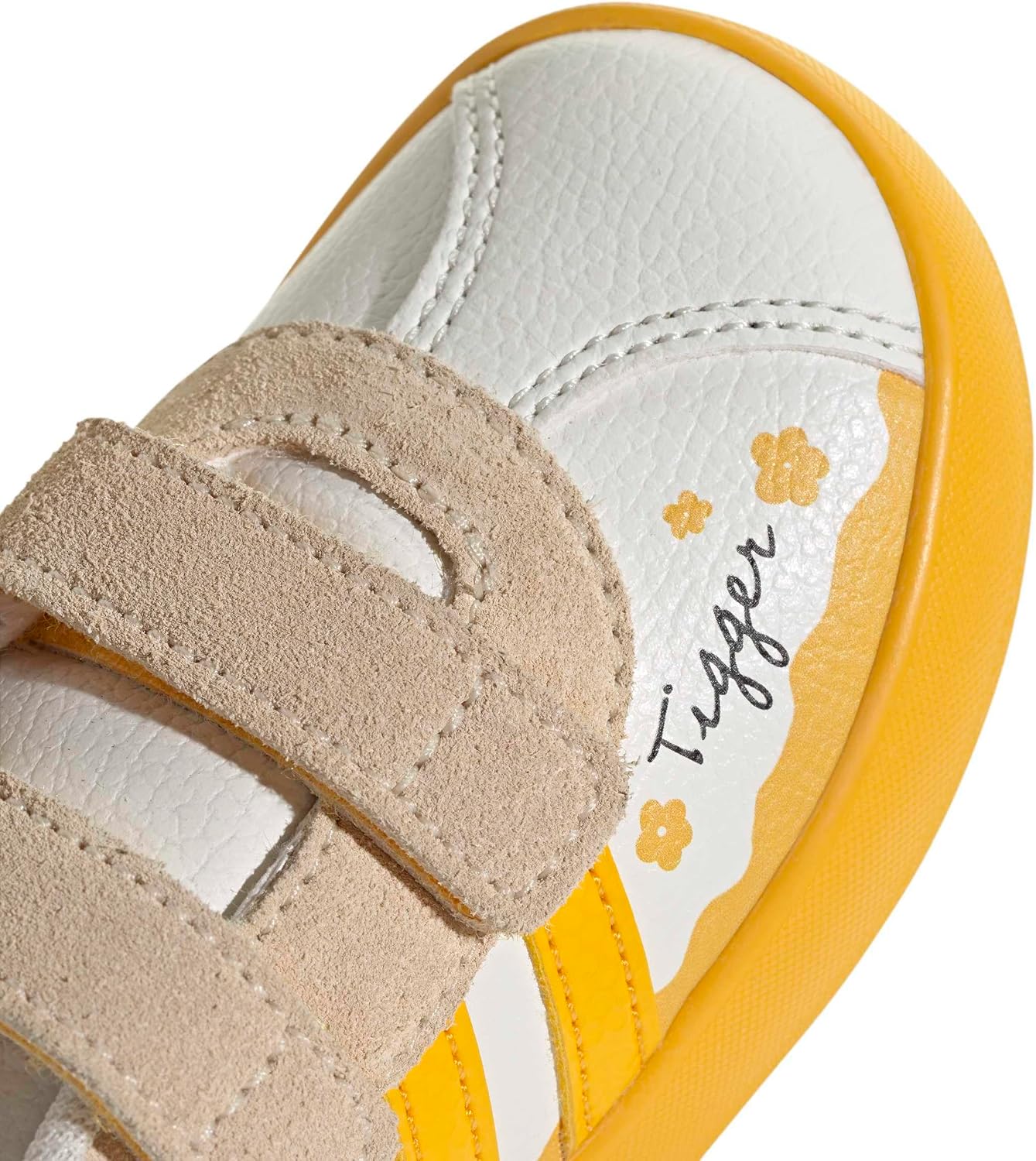 Detalle 2 de adidas KI9176 Disney VL Court 3.0 babyschoenen, maat 27 EU, driekleurig