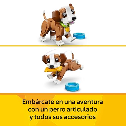 Detalle 2 de LEGO Creator 3en1 Cachorro Juguetón 31382
