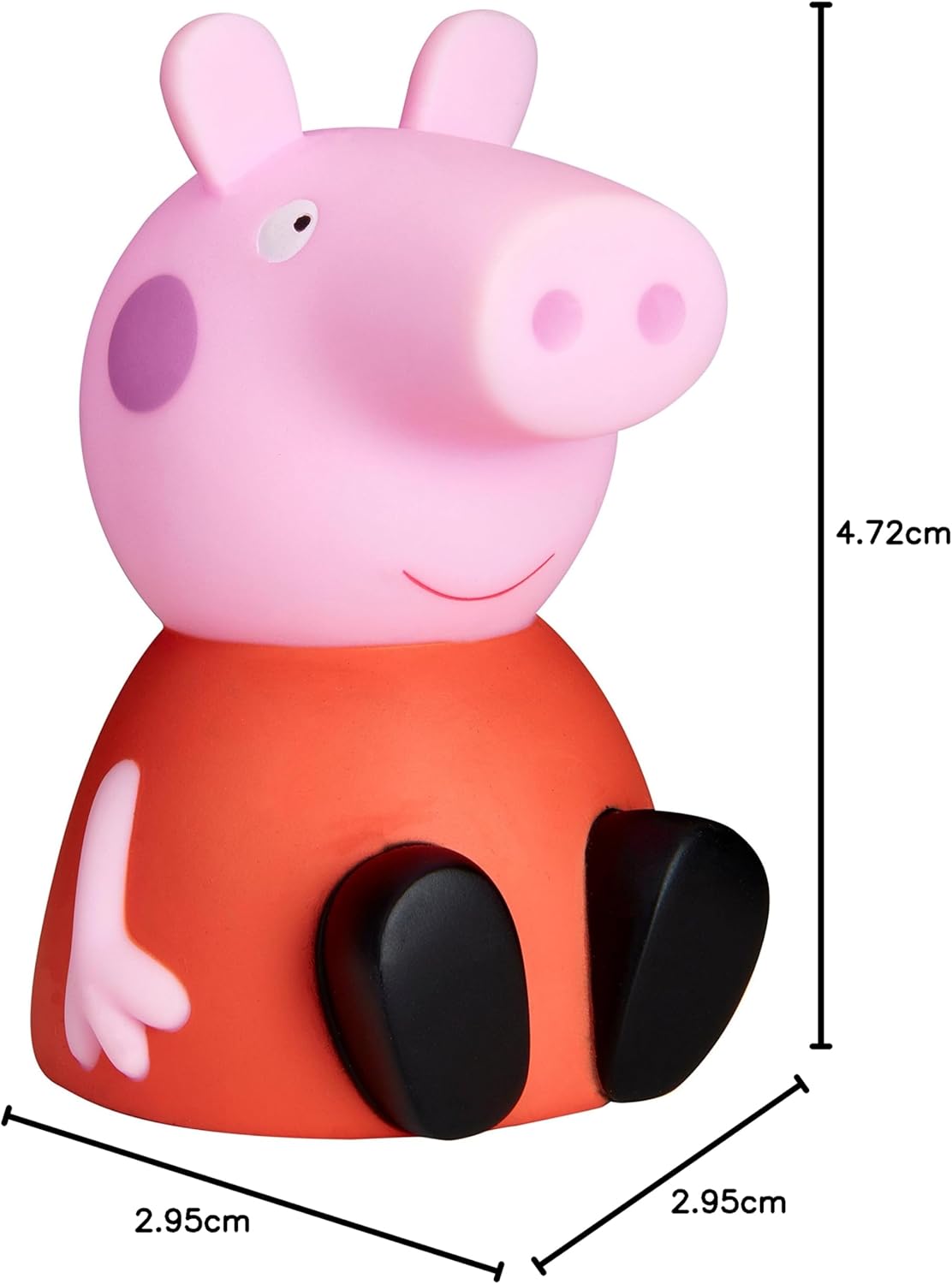 Detalle de Peppa Pig GoGlow Night Light & Torch Buddy Rosa – 2 in 1 per la notte dei bambini