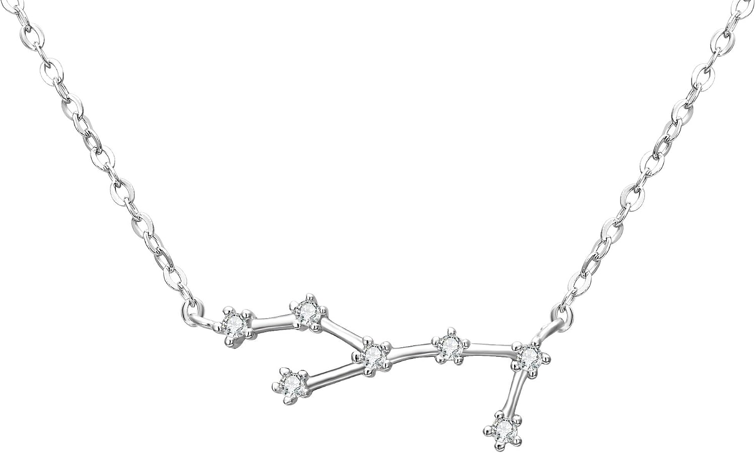 Thumbnail 6 de Clearine Collier Signes du Zodiaque Argent 925 – Pendentif Constellation 2 Couleurs