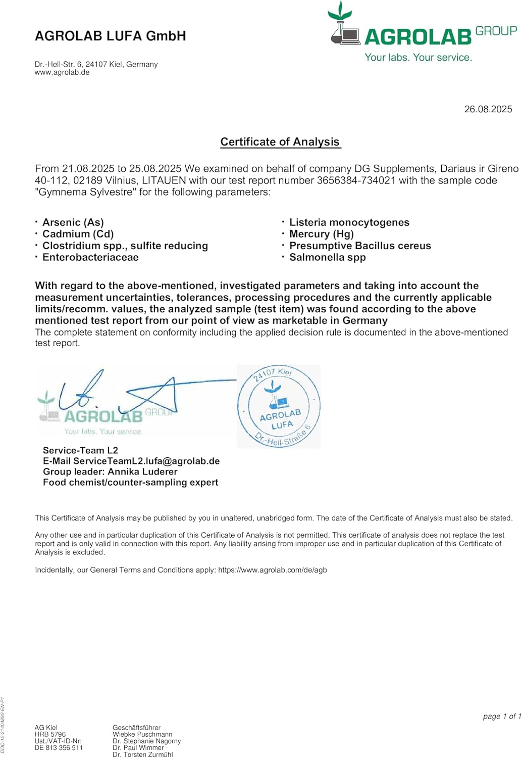 Detalle de ALZURO LABS Gymnema Sylvestre 20 000mg 90 gélules