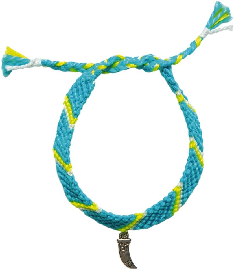 Detalle de Janod Coffret 7 Bracelets Brésiliens Fluo à Créer (Les Ateliers Bijoux) – Kit loisirs créatifs enfant dès 8 ans, J07929