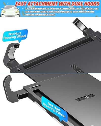 Thumbnail 5 de Portable Large Steering Wheel Tray Table Laptop tray for car 🚗