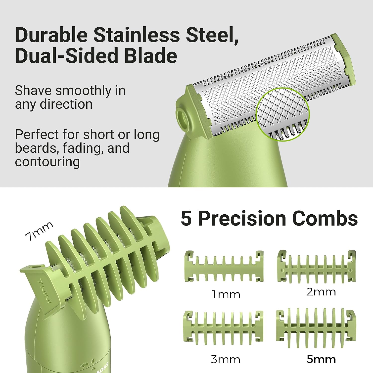 Detalle 2 de BarberBoss QR-2302 tondeuse 3 en 1 💈