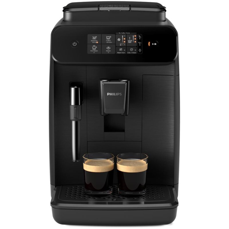 Detalle de Cafetera Superautomática Philips Serie 800 EP0820/00 con molinillo cerámico y espumador de leche