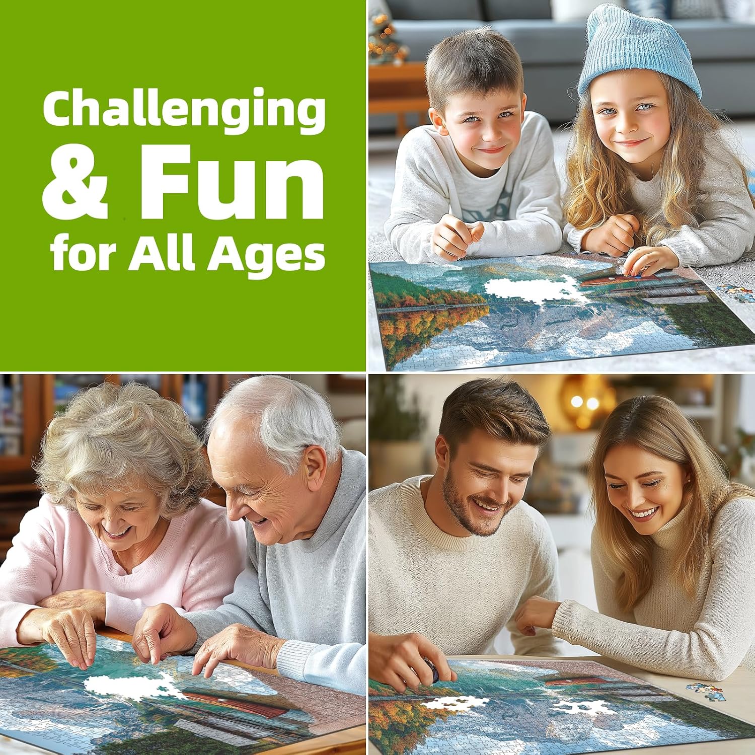 Detalle 1 de Jigsaw Puzzle, 1,000 Pieces