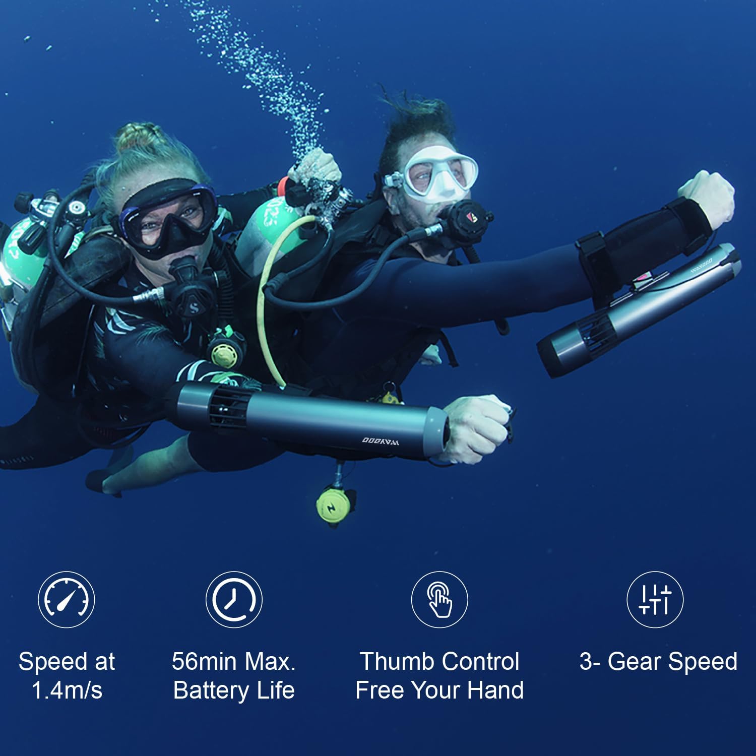 Thumbnail 3 de Waydoo Subnado Underwater Scooter 98Wh 🏊