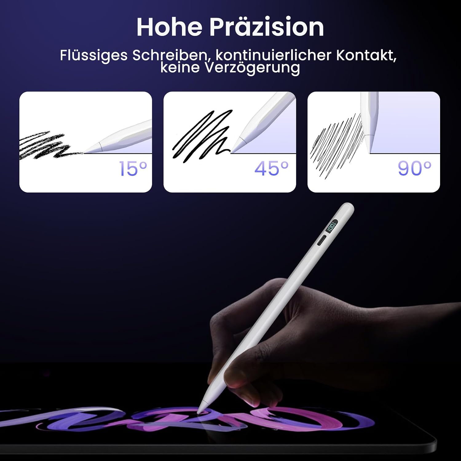 Thumbnail 4 de Mixoo Stylus Pen iPad 11h Arbeitszeit