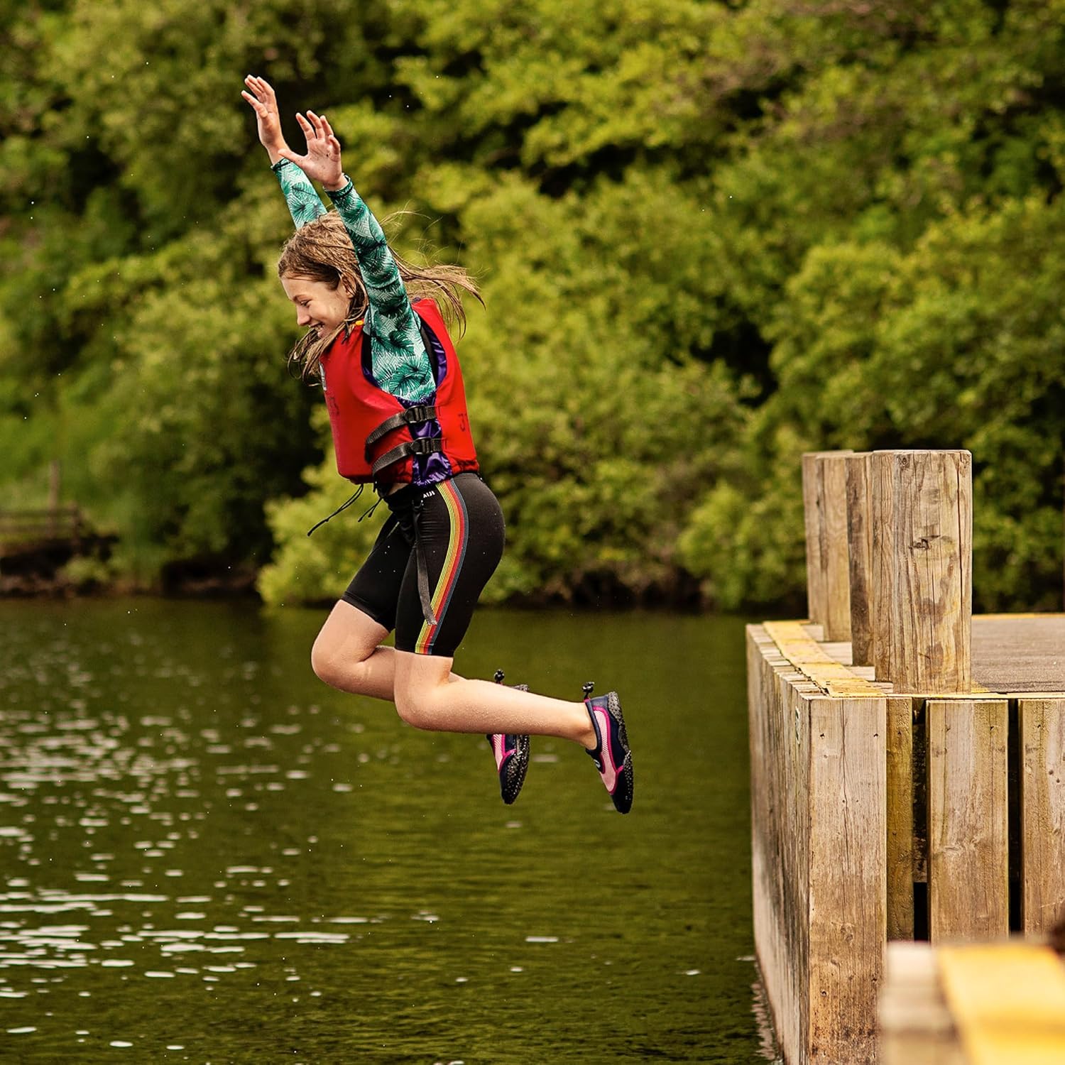 Thumbnail 1 de Lakeland Active Girl's Eden Aquasport Water Shoes – Barefoot Sea Adventures
