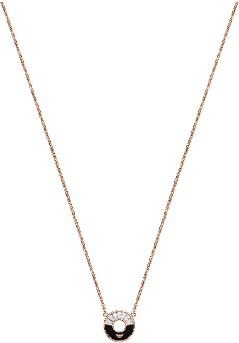 Thumbnail 6 de Emporio Armani Collana da donna con ciondolo in argento sterling e tono oro rosa