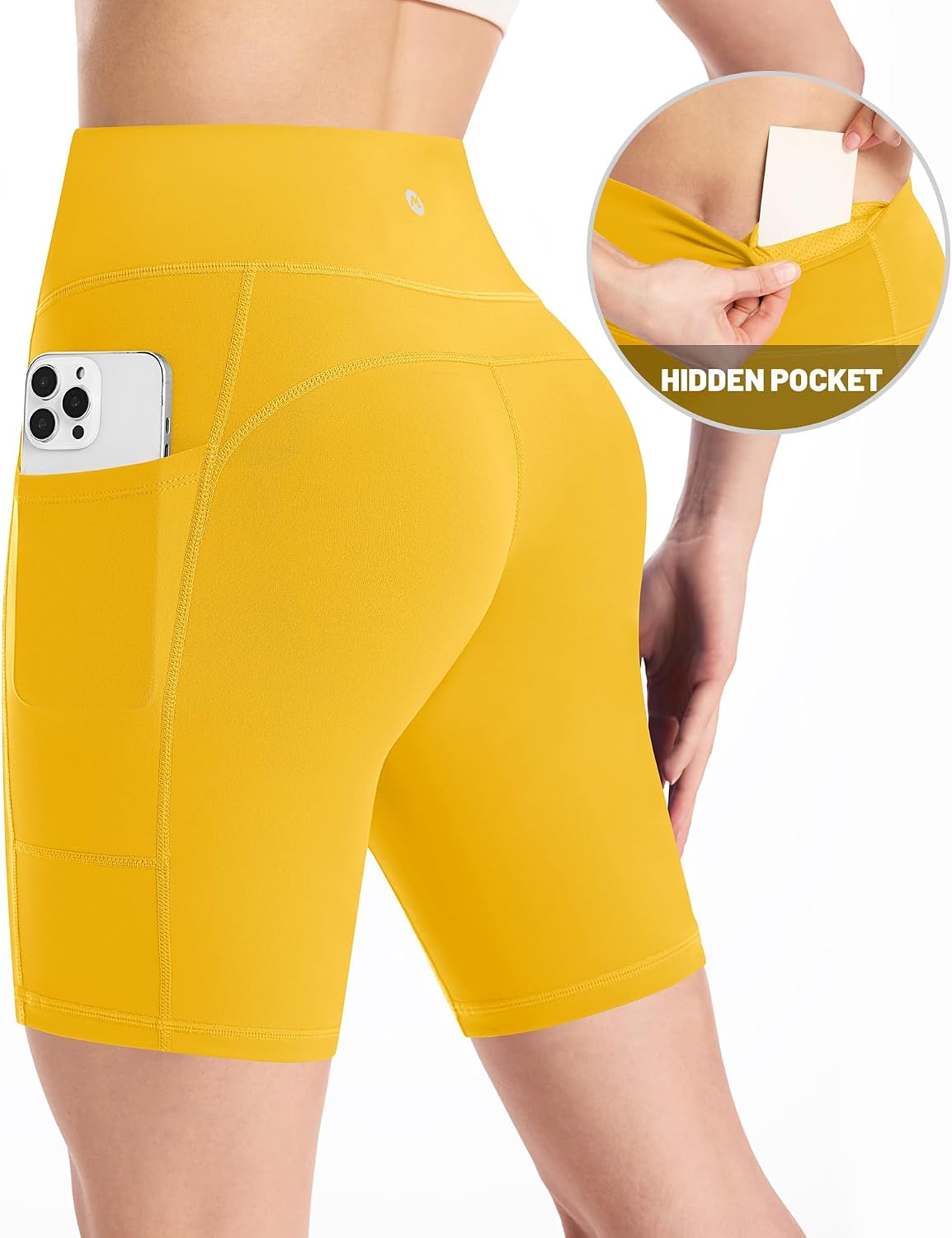 Detalle de Moozava Women's Biker Shorts with 3 Pockets