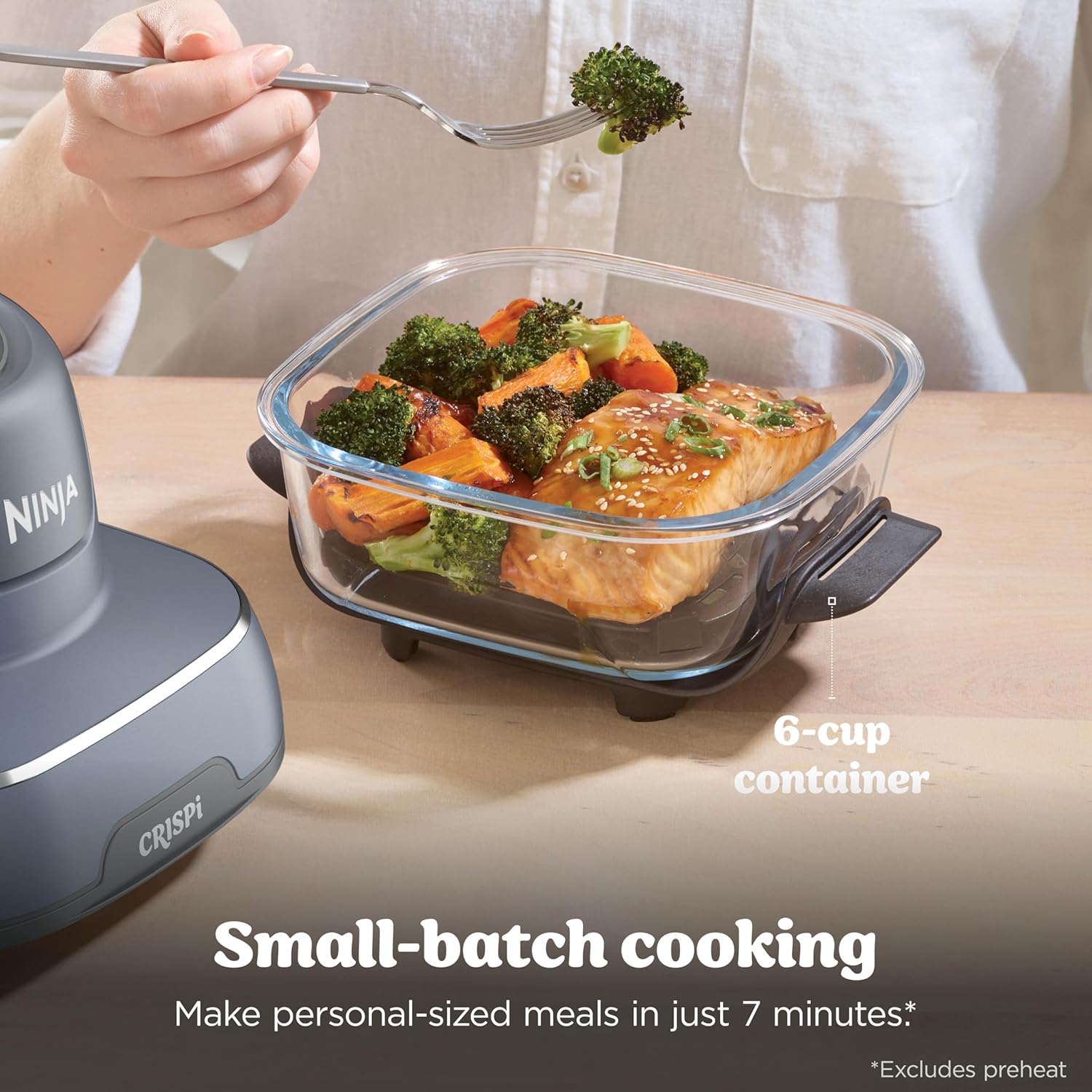 Detalle 1 de Ninja Glass Air Fryer FN101CGY