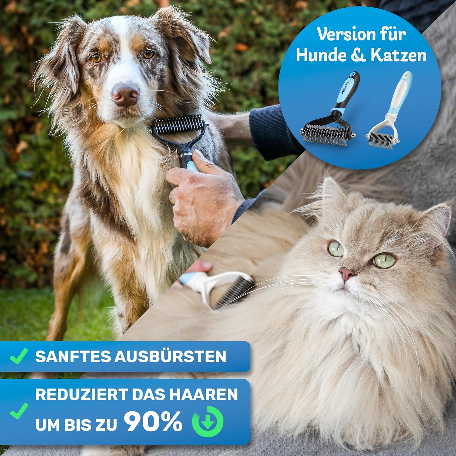 Thumbnail 6 de BluePet Unterwollbürste langhaar