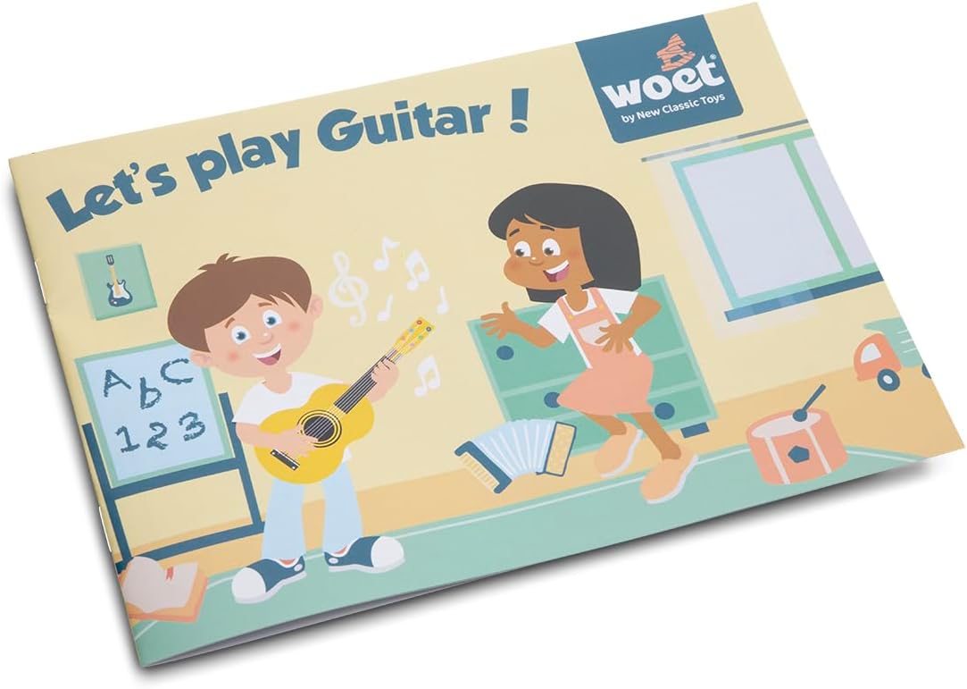 Thumbnail 5 de New Classic Toys 10304 – drewniana gitara-zabawka dla dzieci od 3 lat