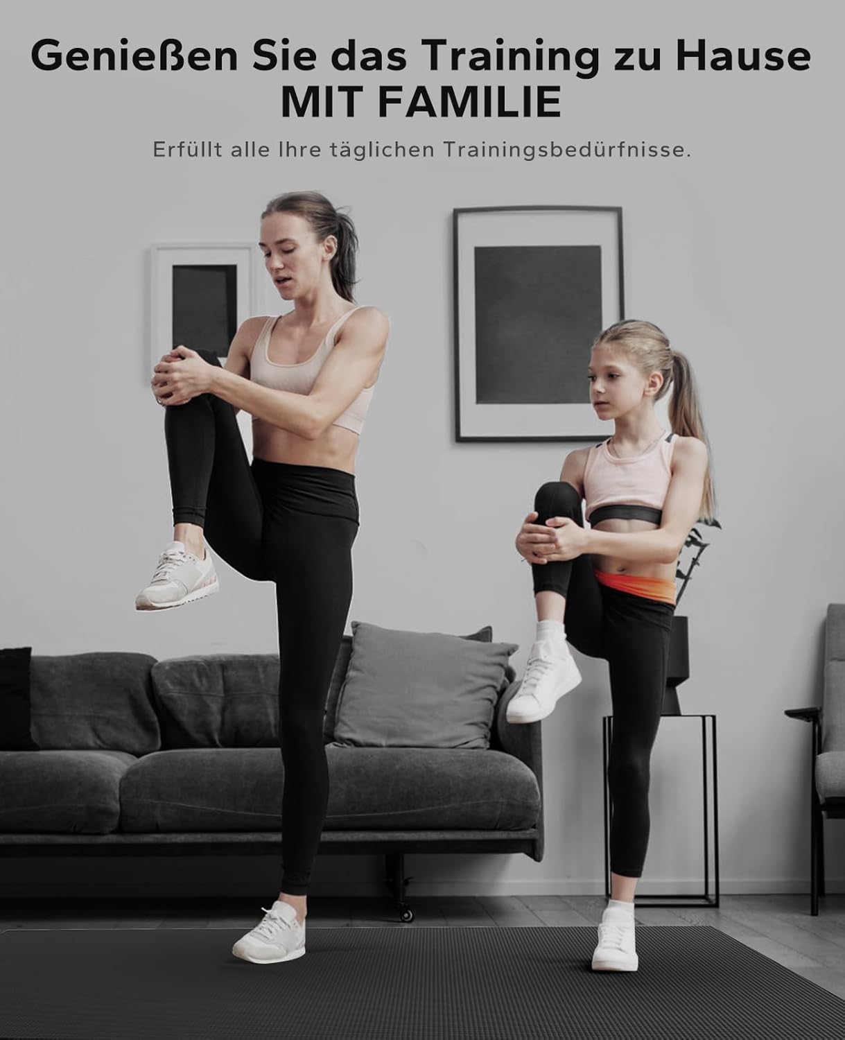 Thumbnail 5 de HAPBEAR Yogamatte XXL – Breit, rutschfest, 213 cm