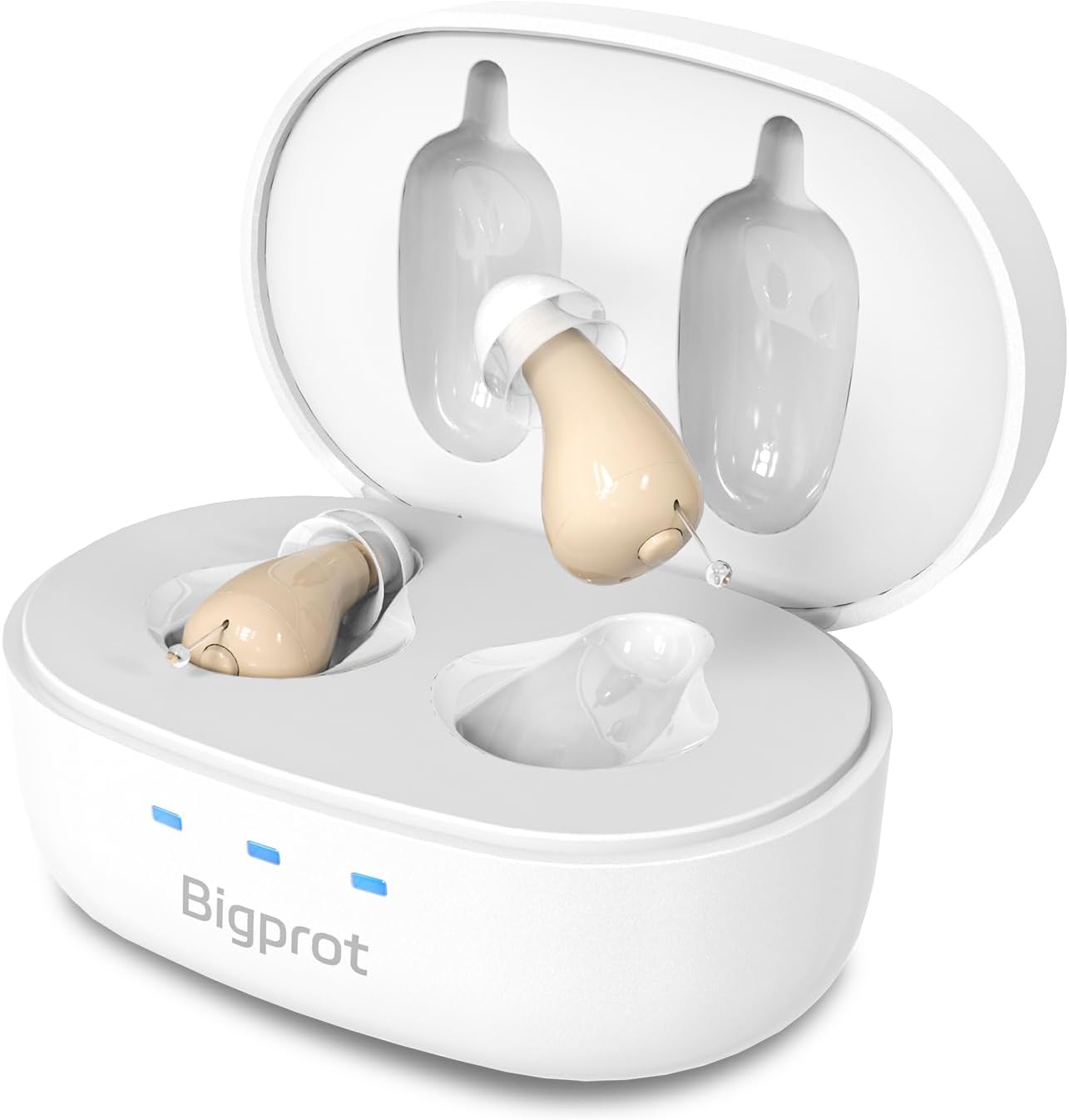 Detalle de Rechargeable OTC Hearing Aids, 100-Hour Use