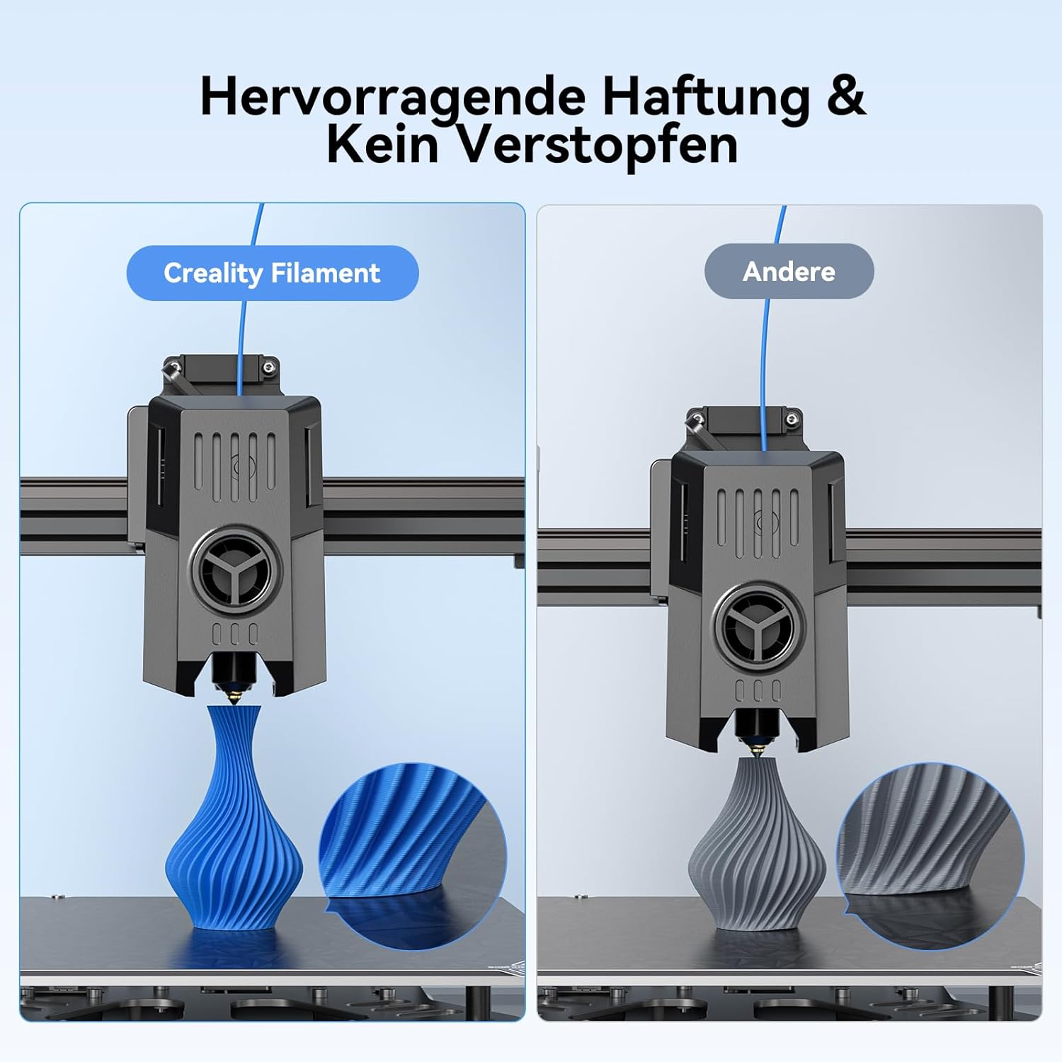 Thumbnail 2 de Creality Ender PLA Filament 1,75 mm 2 x 1 kg