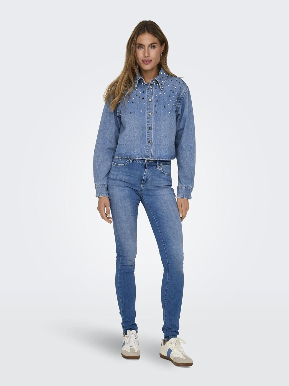 Thumbnail 4 de ONLY Female Skinny Jeans ONLBLUSH – Mittlere Taille, Skinny Fit