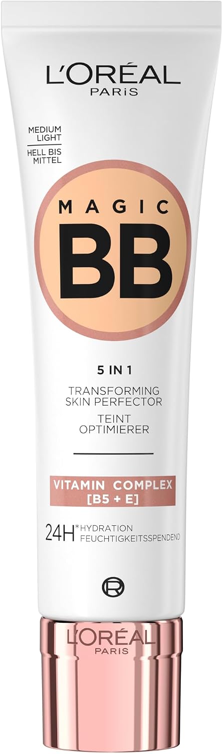 Detalle de L'Oréal Paris C'est Magic BB Cream 5-in-1, Medium Light, 30 ml