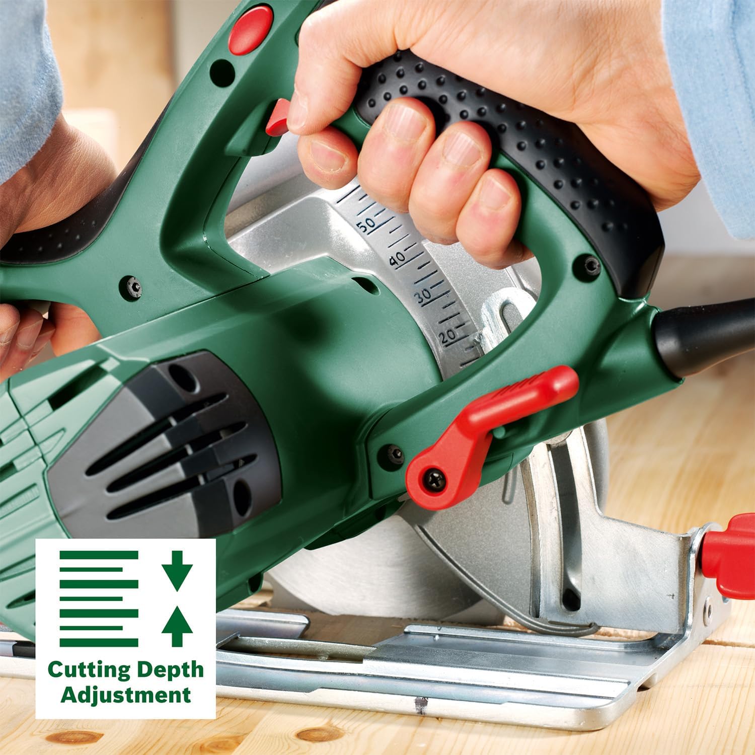 Thumbnail 1 de Bosch Home and Garden PKS 55A sega circolare compatta da 1.200 W, 160 mm