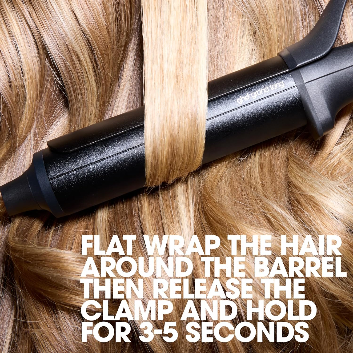 Thumbnail 4 de ghd Chronos Curve Curling Tongs (Grand Tong) for frizz-free curls all day