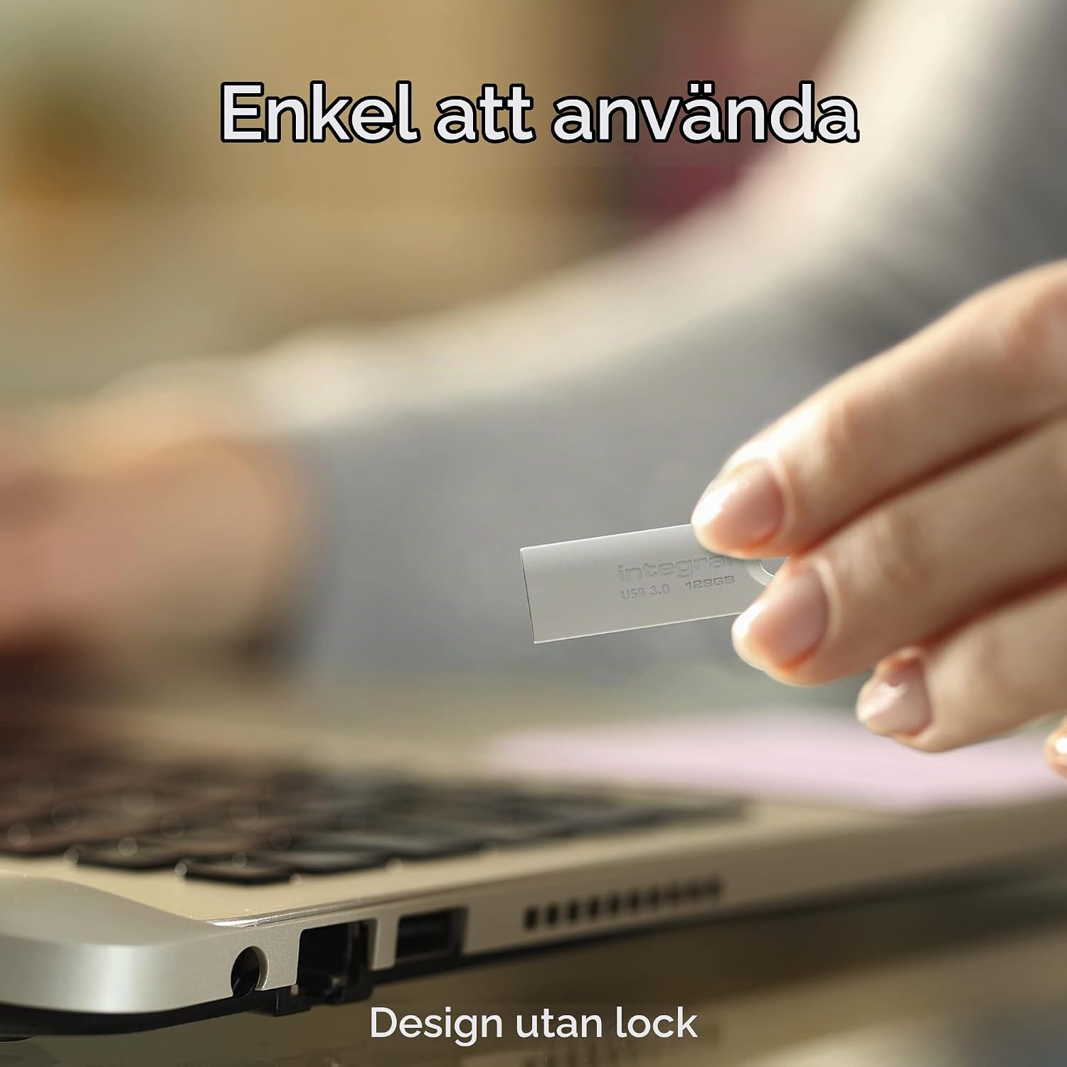 Detalle 1 de Integral Arc USB-minne 128 GB, USB 3.2 Gen 1 och metallhölje