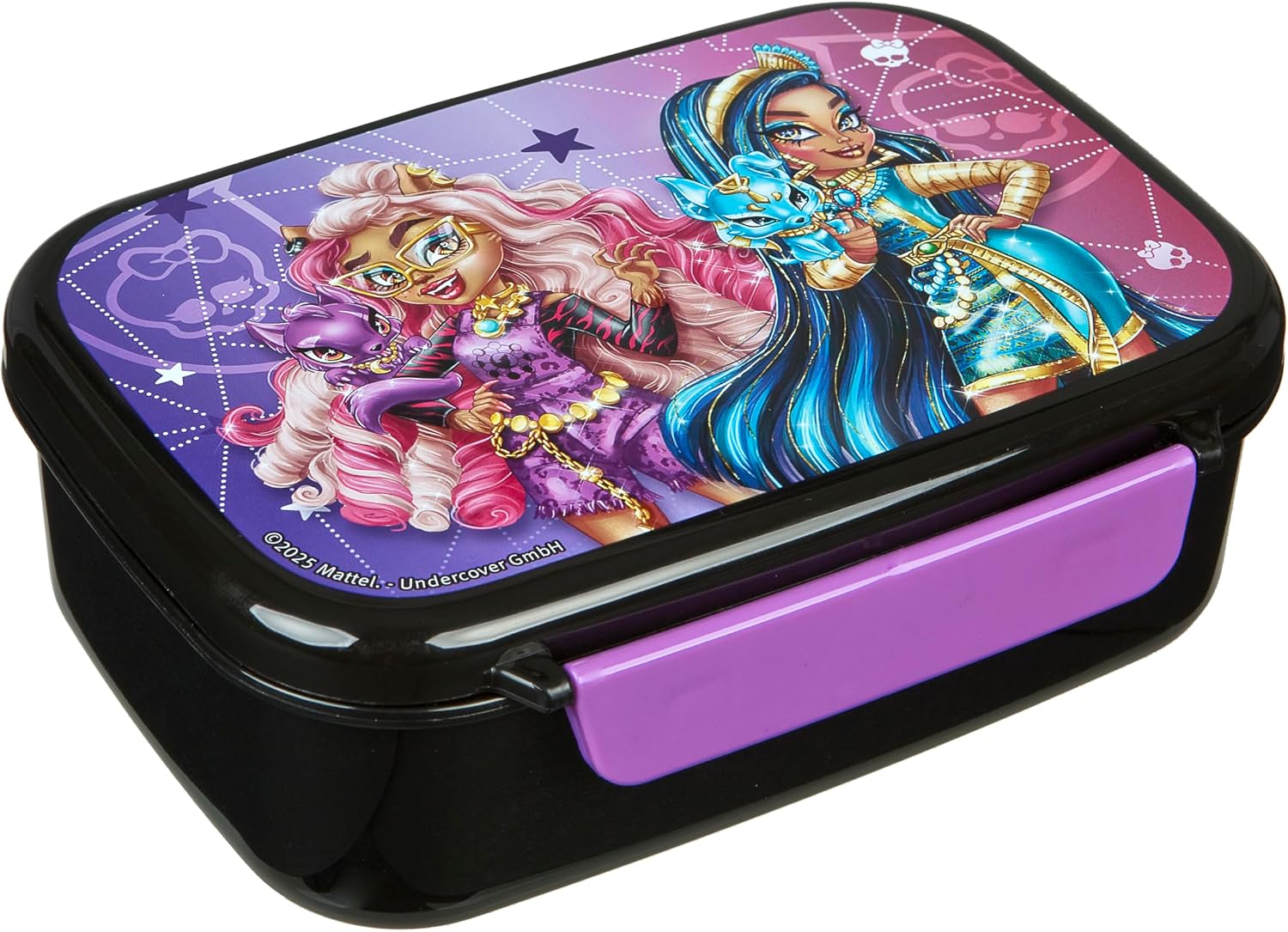 Detalle 2 de Scooli Monster High – zestaw śniadaniowy: lunchbox 800 ml i butelka 500 ml, bez BPA