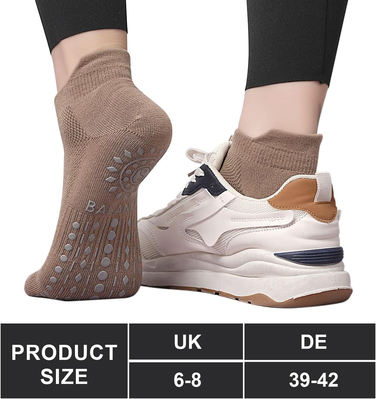 Thumbnail 4 de ILovDaisy Pilates Yoga Socken Damen 39-42