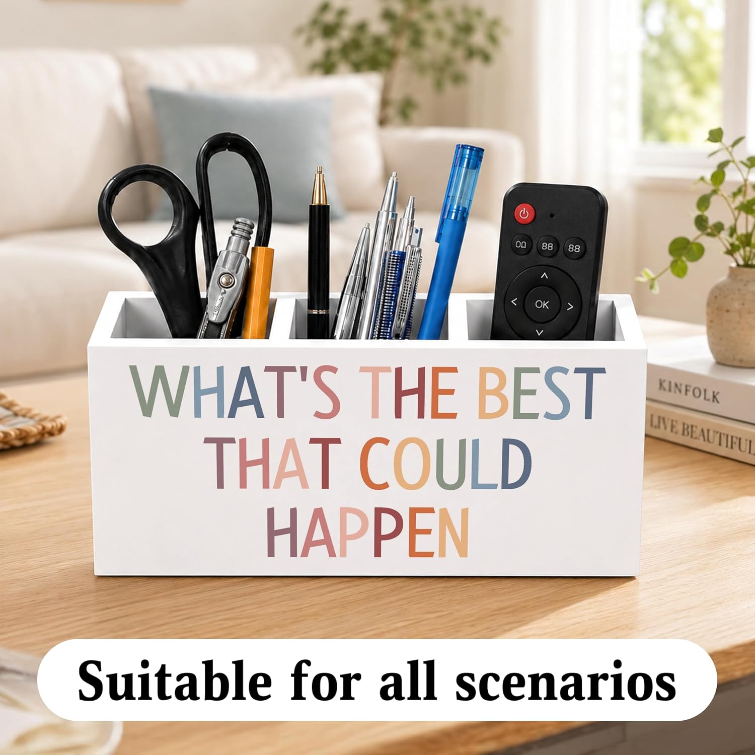 Detalle de Ecezatik Wooden Pen Holder