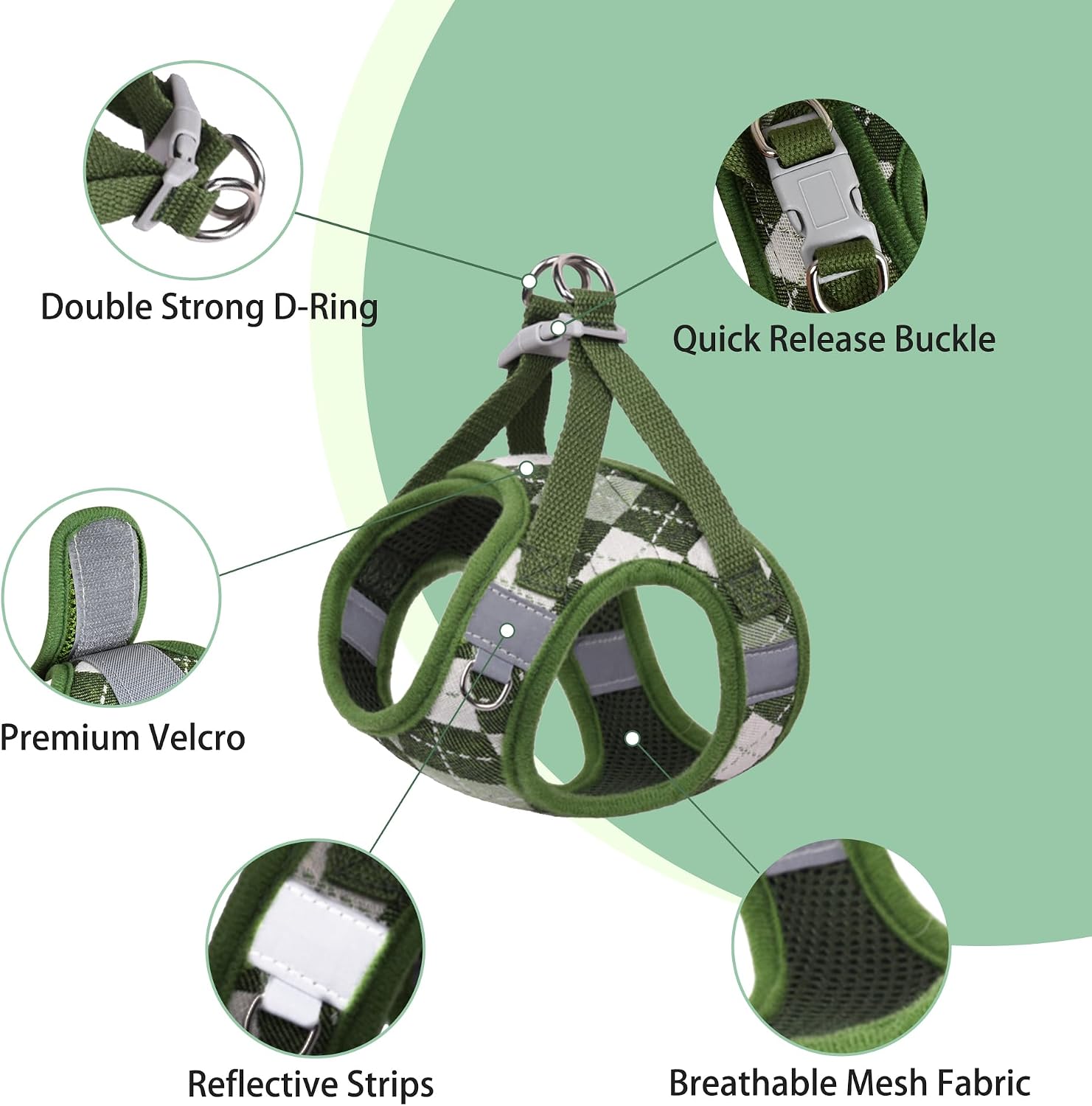 Detalle 2 de PawSailor Step-in Dog Harness, Small