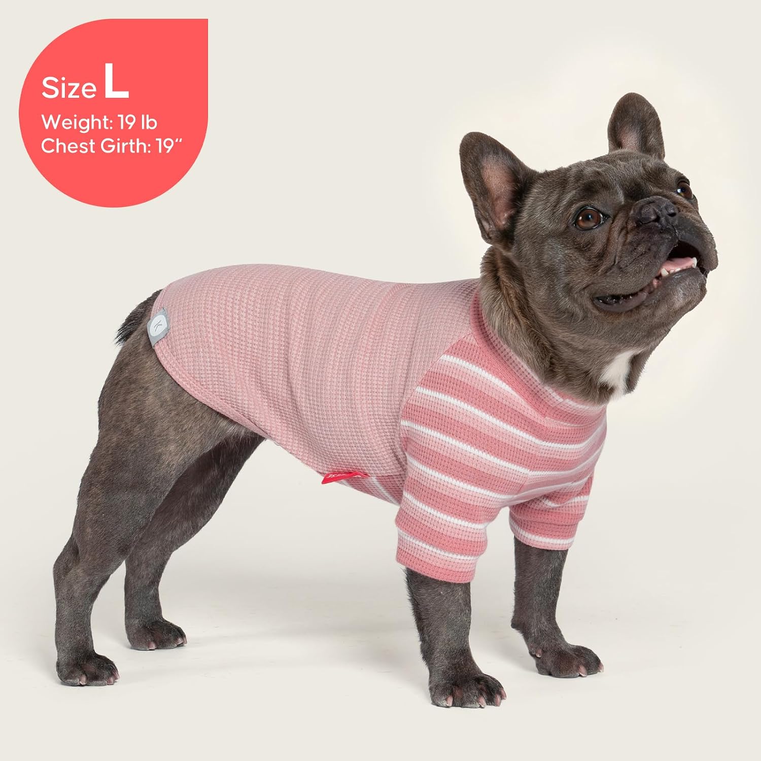 Detalle de KYEESE Dog Shirt in Waffle Knit