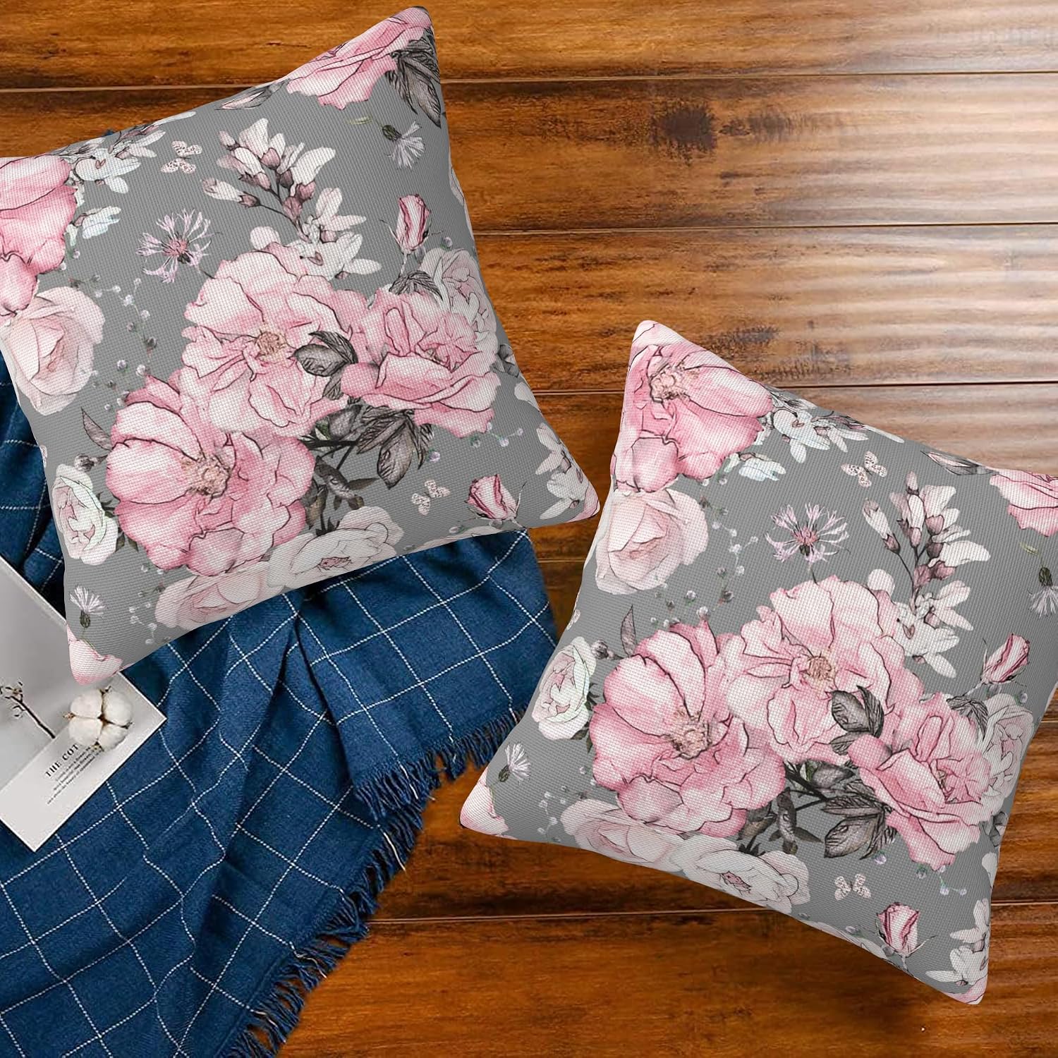 Thumbnail 6 de Naqiuli Throw Pillow Covers, 18 x 18 Inches