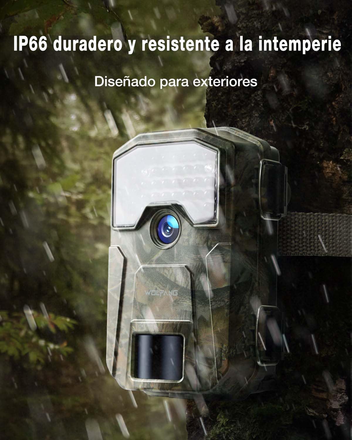 Thumbnail 5 de WOLFANG WT01 Cámara fototrampeo 48MP 4K nocturna