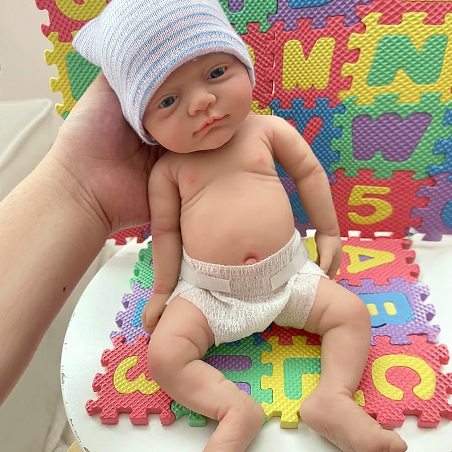 Thumbnail 2 de MYREBABY - Muñeca de Silicona Realista de 30,5 cm 👶
