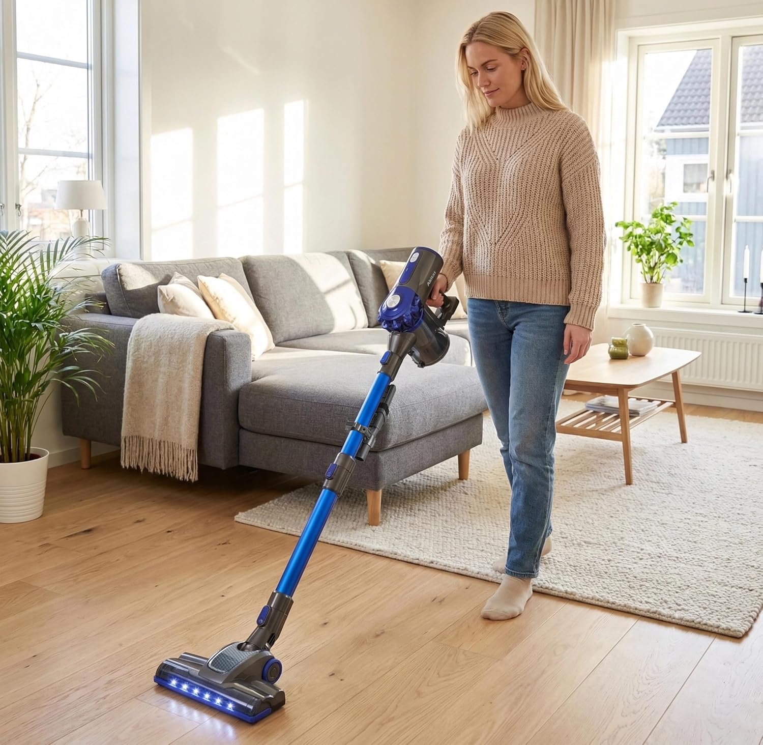 Thumbnail 1 de Akitas V8 3-in-1 Cordless Hoover (Handheld & Upright) 22.2V, Rechargeable Vacuum for Floors, Carpets and Pet Hair